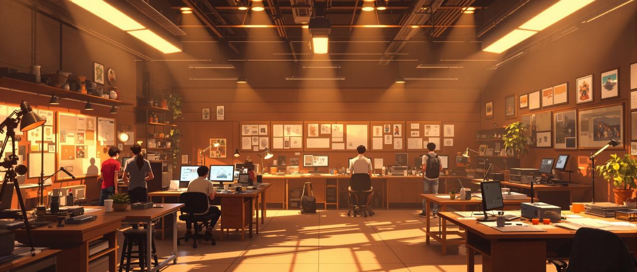 短剧免费看网站 - 公司概况 短剧免费看网站 - 创意团队工作场景
